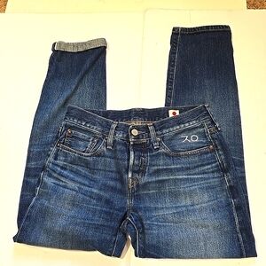 Levis Selvedge 501T Size 26 Jeans Made In Japan With Sample Tag RARE